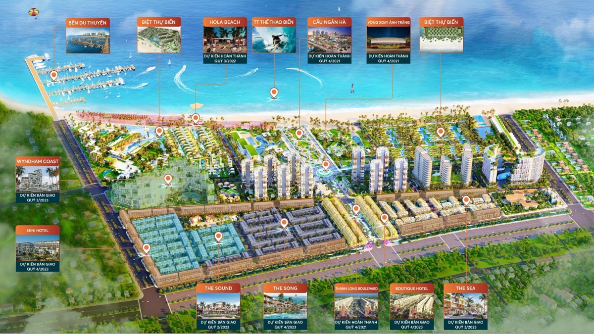 Tiện ích dự án Thanh Long Bay Phan Thiết Bình Thuận